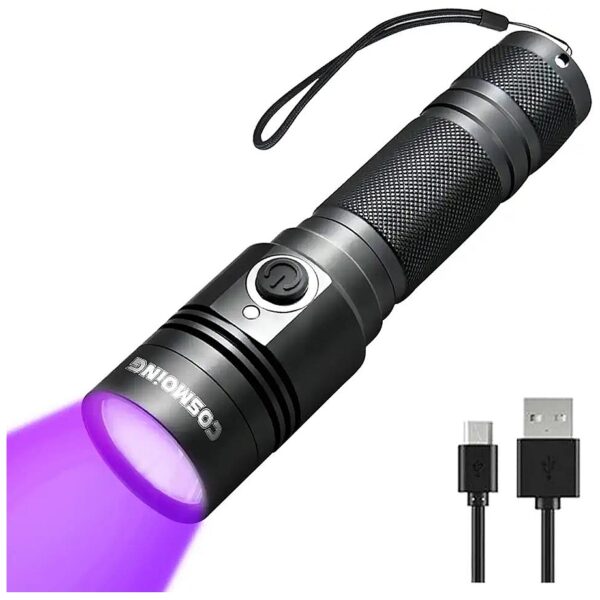 Waterproof and Shockproof LED Flashlight for Dog and Cat Urine Stains and Hidden Inks