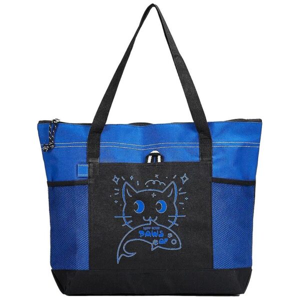 Weekend Travel Bag for Pets with Water Bottle Pockets and Carrying Handle