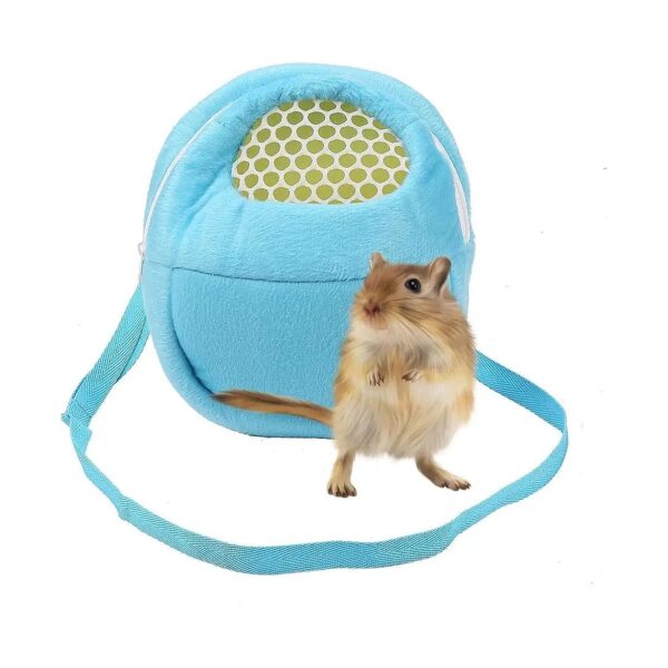 White Mesh Pet Carrier Bag with Soft Shell Design for Happy Pets