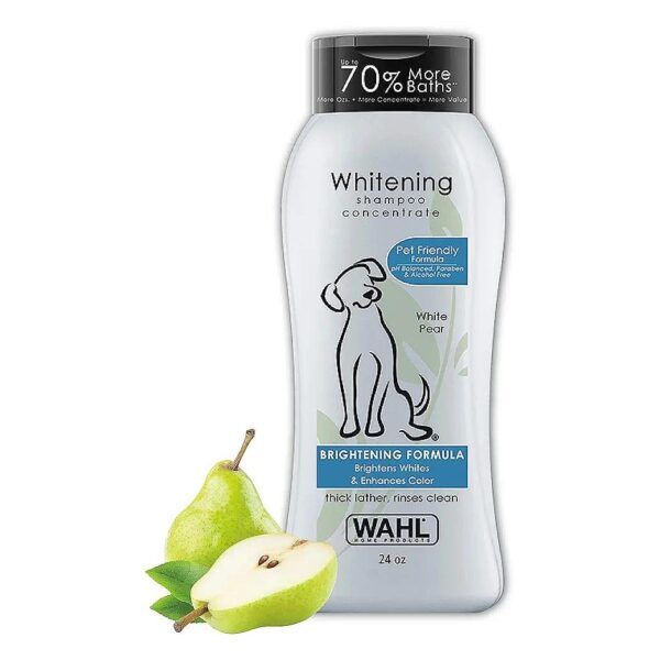 Whitening and Odor Control White Pear Scented Shampoo for Pets with Silky Smooth Results