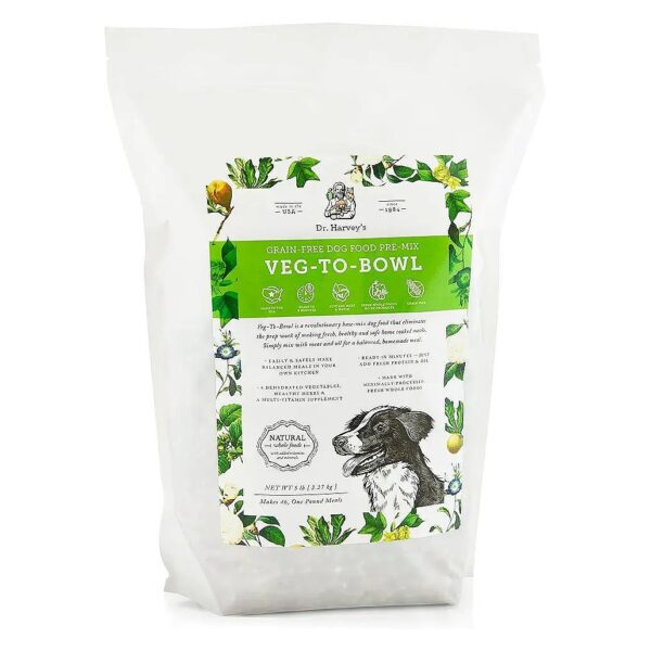 Whole Food Diet Pre-Mix for Grain Free, Low Calorie Dog Nutrition