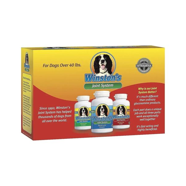 Whole Food Supplement for Medium Dog Arthritis, Hip Dysplasia and Joint Pain Relief