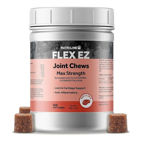 Wholesome Canine Joint and Cartilage Health Supplement for Large and Giant Dog Breeds