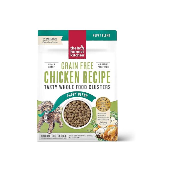 Wholesome Chicken Dry Food for Puppies with Enhanced Protein and Probiotics