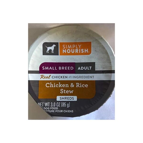 Wholesome Chicken and Rice Shreds for Adult Small Breed Dogs