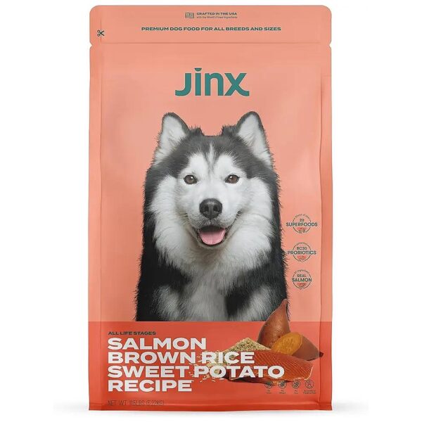 Wholesome Dry Dog Food with Brown Rice, Salmon, and Probiotics for Immune System