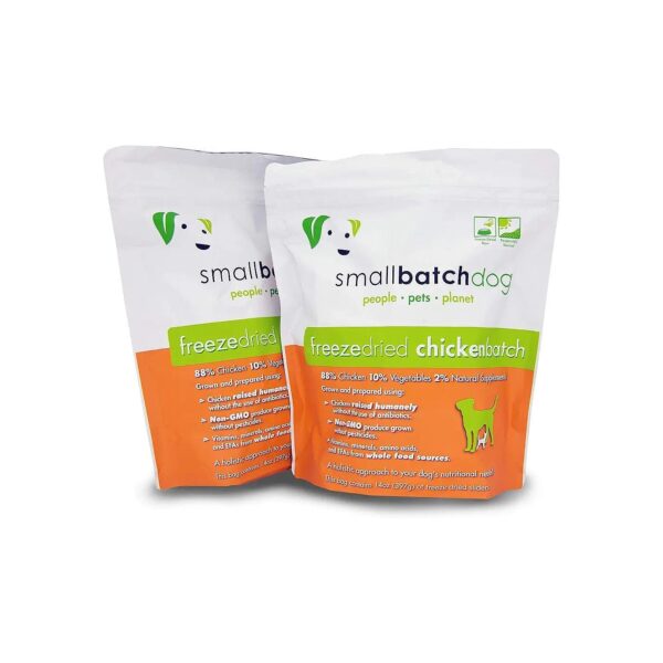 Wholesome Freeze-Dried Chicken Food for Dogs, All Life Stages, Made in USA