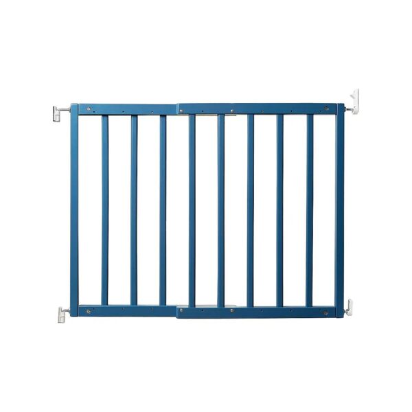 Wide Pet Gate for Hallways and Stairs with Easy One-Handed Latch and Lock for Pet Safety