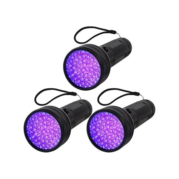 Wide-Area UV LED Light for Detecting Scorpions and Dog Pet Urine