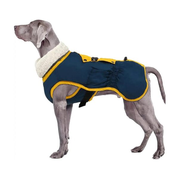 Windproof and Reflective Winter Dog Snow Jacket Vest for Large and Extra Large Dogs