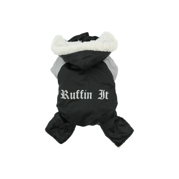 Winter Dog Coat with Waterproof Outer Shell and Fleece Lining for Small to Medium Breed