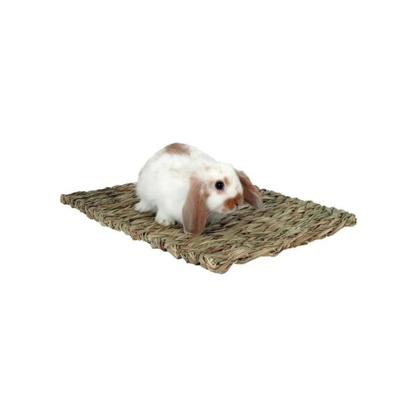 Woven Grass Mat for Rabbits Providing Neat and Clean Environment