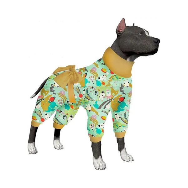 XL Dog Apparel for Pitbulls with Protective Features and UV Protection