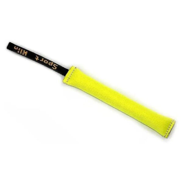 Yellow Fire Hose Pocket Tug for Effective Teeth Cleaning