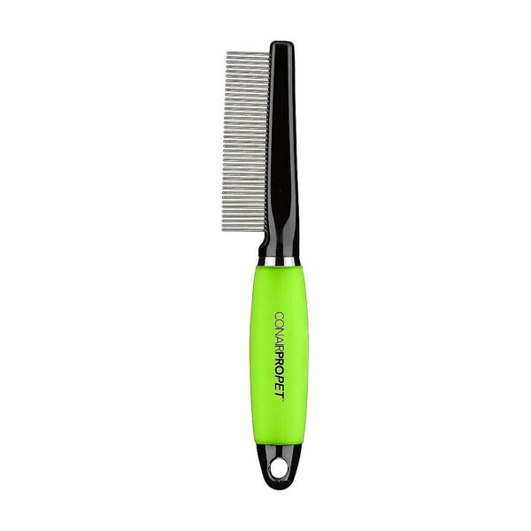 Yellow Medium Comb for Everyday Use on Dogs and Cats with All Hair Types and Sizes