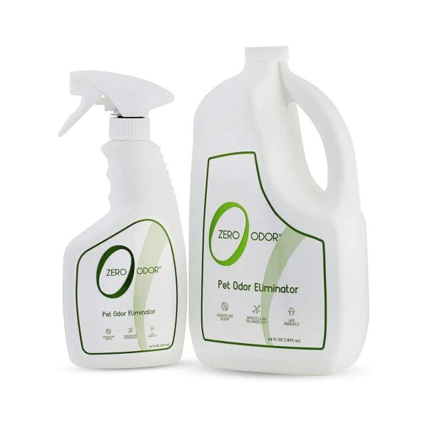 Zero Odor Eliminator Spray for Carpet, Pet Beds, Furniture, and Car