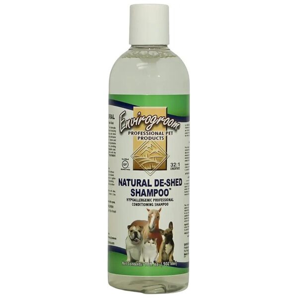 pH Balanced, Non Toxic, Biodegradable Liquid Shampoo for Puppy and Kitten Skin, 17 Ounces