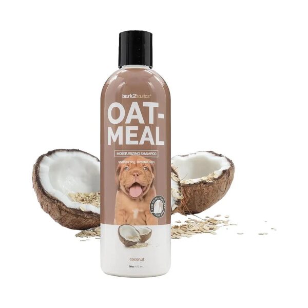 pH Balanced Oatmeal Dog Shampoo for Skin and Coat Health