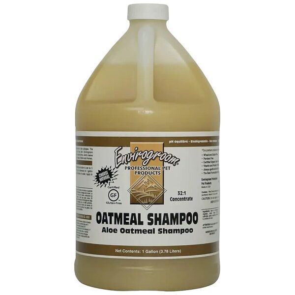 pH Balanced Oatmeal Shampoo for Gentle yet Effective Sensitive Skin Care